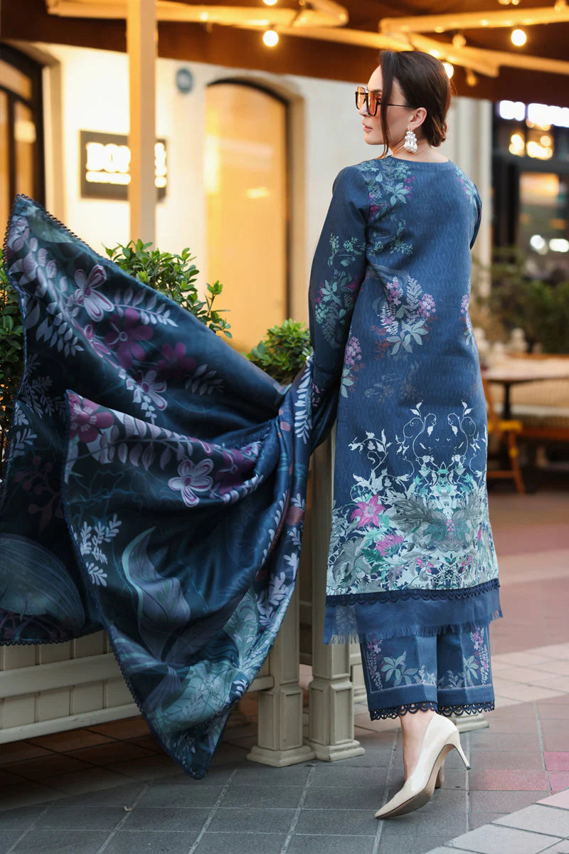 RangRasiya Eid Luxe Lawn 3PC – Rangzaib Collection-E14