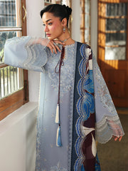 BNLY Luxury Embroidered Lawn Unstitched Suit-2216-A