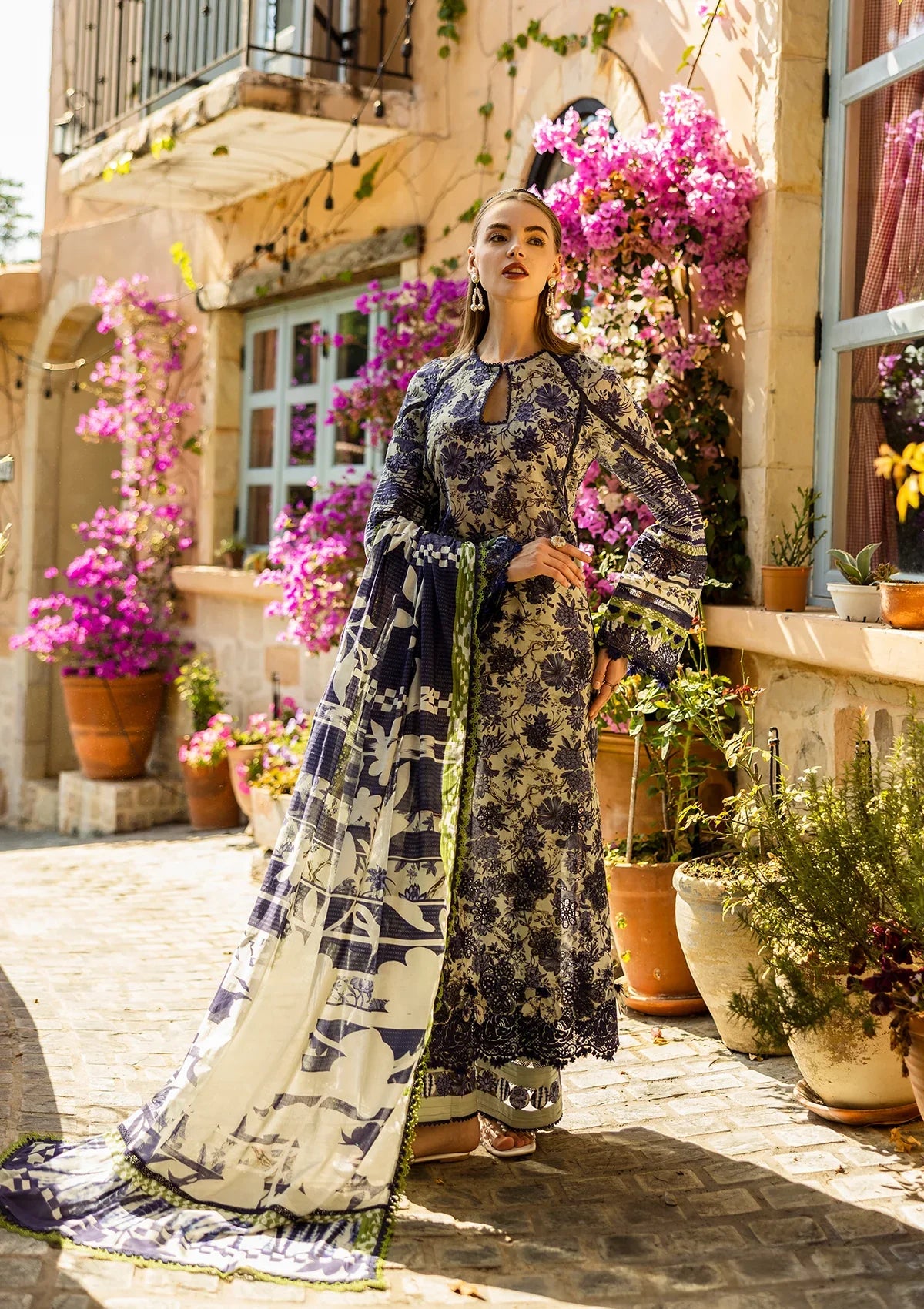 ILF Premium Printed Lawn 03 PC Unstitched Suit-2217-A