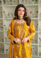 Zainab Chottani Silk 2026 – Premium 3 Piece Unstitched Embroidered Silk Suit