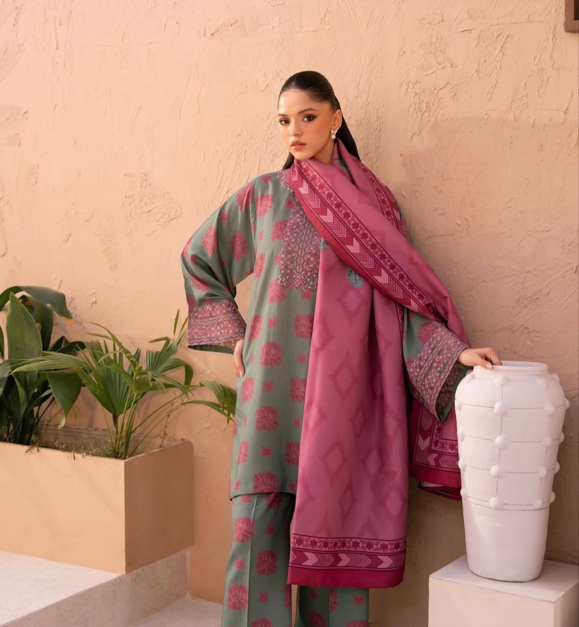 Grace Digital Lawn Unstitched Suit-2211-A