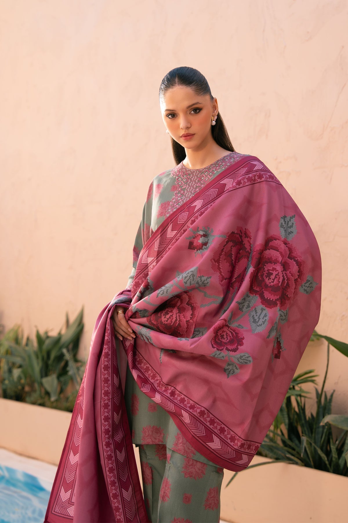 Grace Digital Lawn Unstitched Suit-2211-A